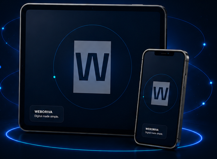 Weboriva sur tablette et téléphone